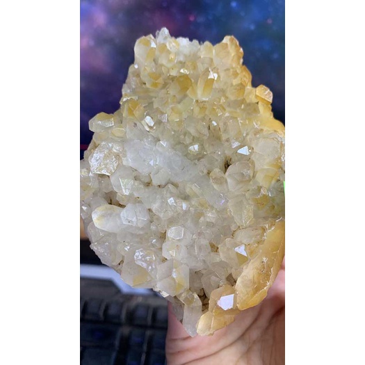 natural stone Natural Citrine dispersion NATURAL Citrine chakra cleansing Clear Quartz 378