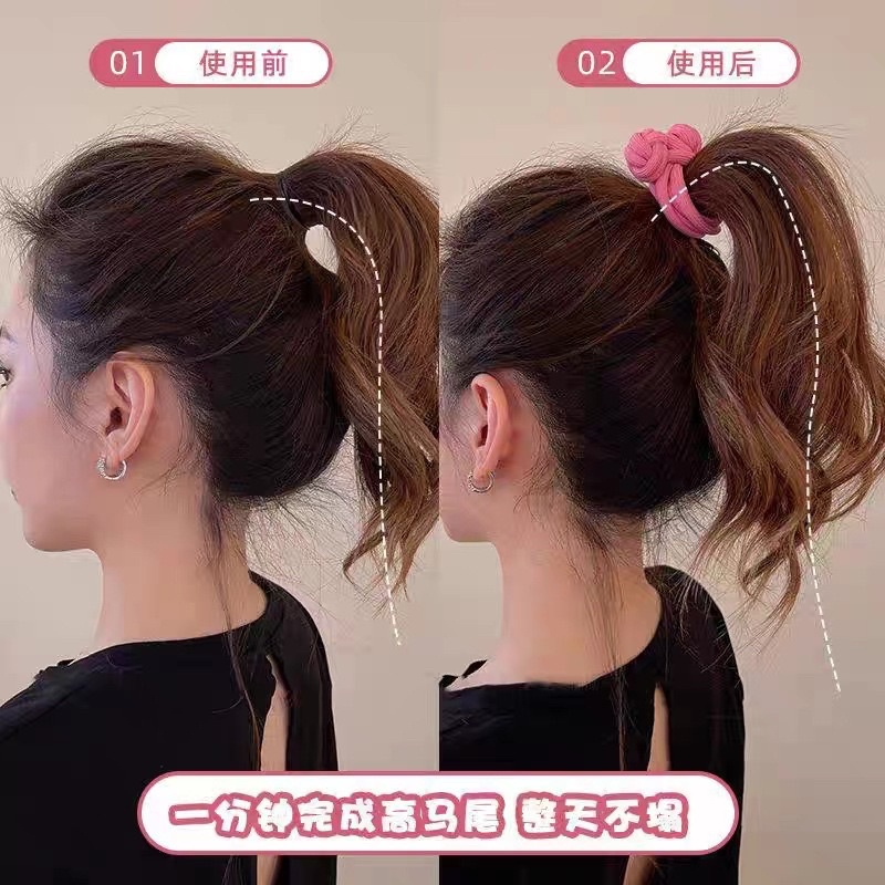 Dây buộc tóc cao su co giãn phong cách thời trang