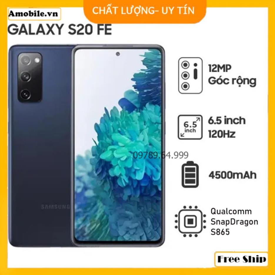 ĐIỆN THOẠI Samsung S20 FE RAM6GB/128GB Chip Snapdragon 865/ likenew 99%/nguyên zin chiến game tốt