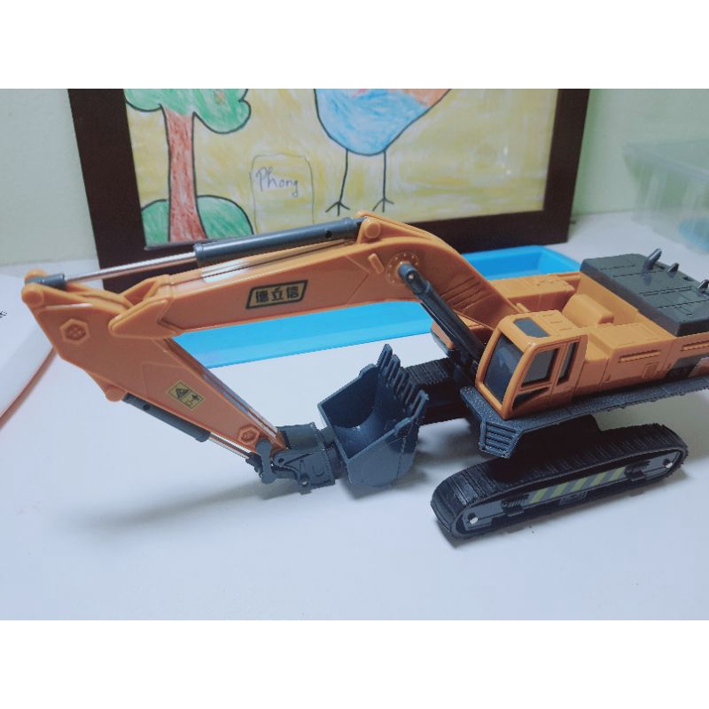 Đồ chơi xe công trình, xe cẩu, máy xúc, xe thang,xe lu nhựa abs nguyên sinh