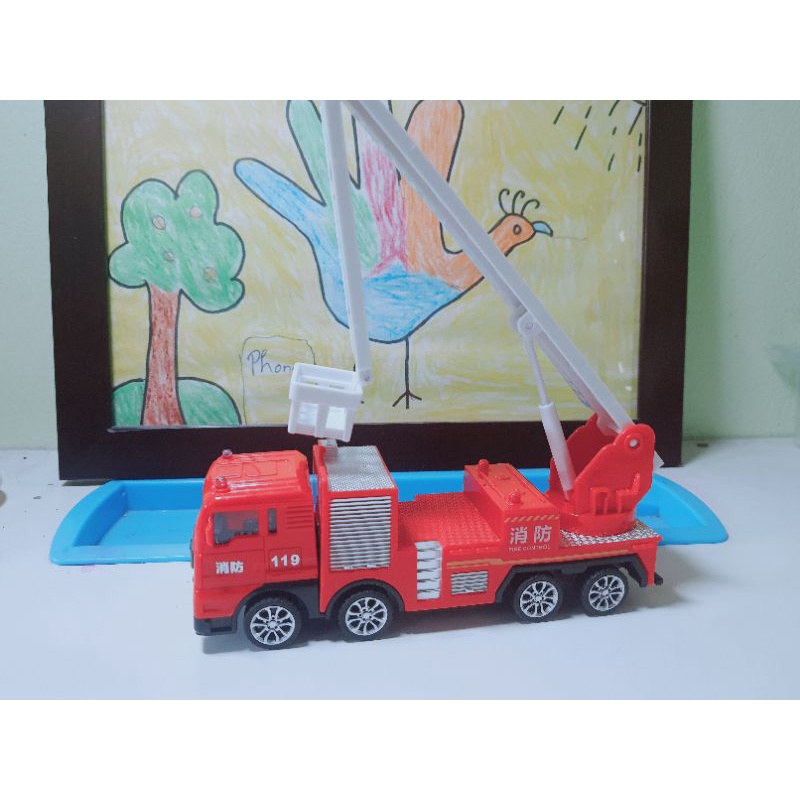 Đồ chơi xe công trình, xe cẩu, máy xúc, xe thang,xe lu nhựa abs nguyên sinh