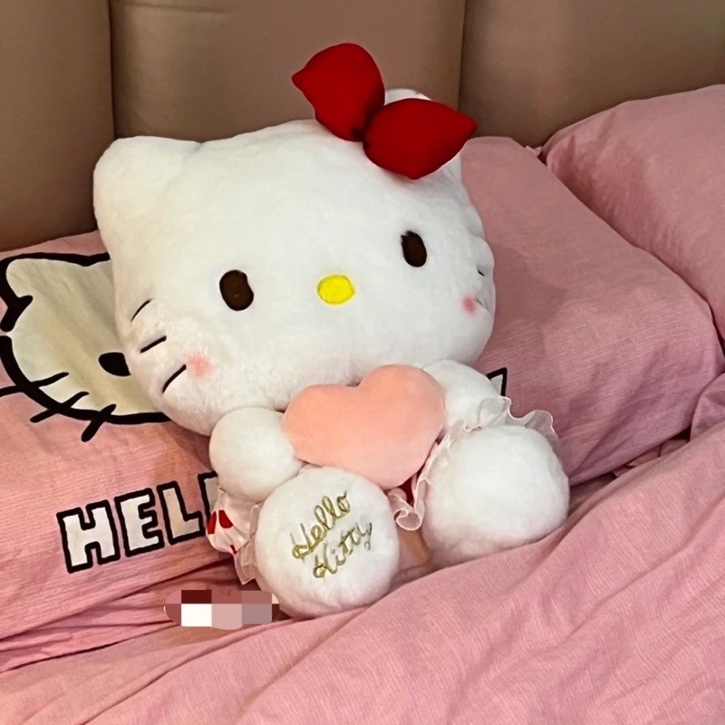💕SANRIO💕 Gấu bông Hello Kitty mặc váy xinh xắn _ Thú nhồi bông Hello Kitty Sanrio siêu dễ thương