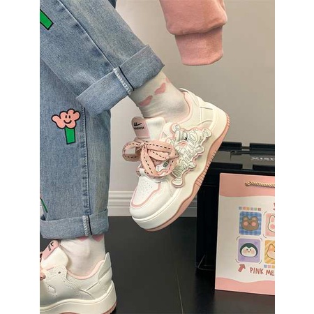 Giày Thể Thao Đế Dày Chống Trượt Thời Trang Mùa Thu Dành Cho Nữ