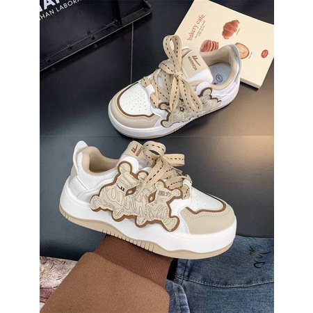 Giày Thể Thao Đế Dày Chống Trượt Thời Trang Mùa Thu Dành Cho Nữ