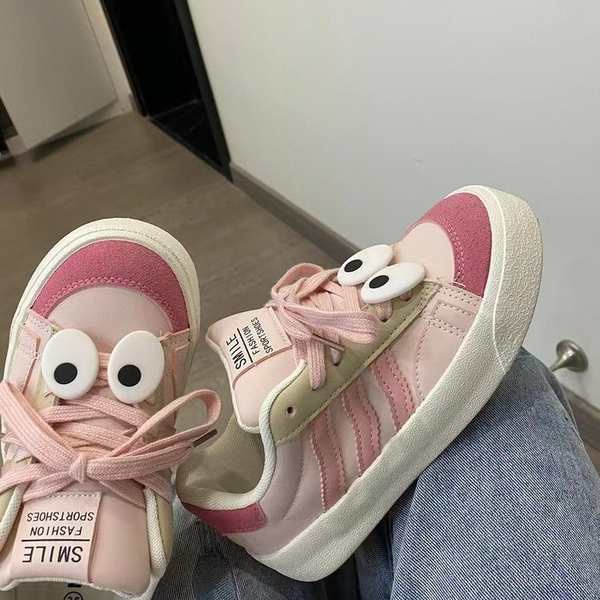 Giày Vải canvas Đế Dày Thiết Kế Dễ Thương Thời Trang 2023 Cho Nữ