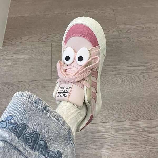 Giày Vải canvas Đế Dày Thiết Kế Dễ Thương Thời Trang 2023 Cho Nữ