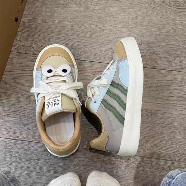 Giày Vải canvas Đế Dày Thiết Kế Dễ Thương Thời Trang 2023 Cho Nữ