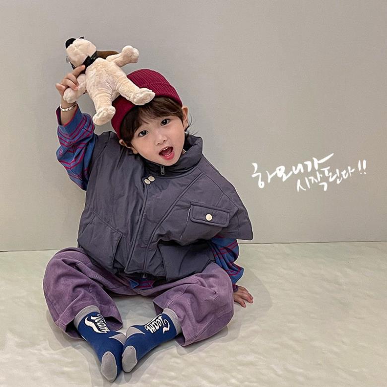 Set 5 đôi tất cotton voi xanh bé trai , gái sợi bông mềm mại thoáng khi khử mùi Softie te11