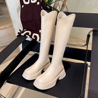[FREESHIP] bốt đùi đế bánh mì hack dáng- boots đùi -Qlynboots