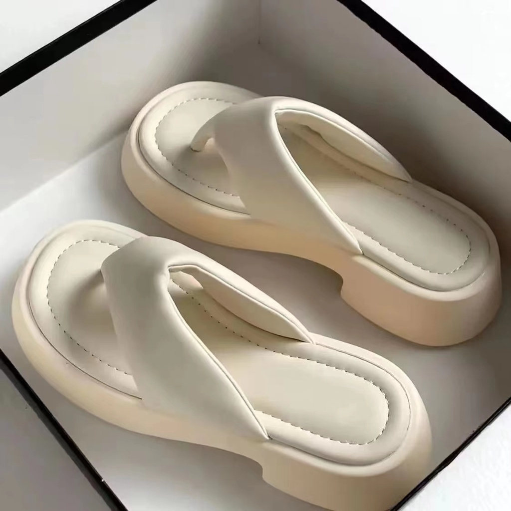 Dép Xỏ Ngón Đế Dày Thời Trang Dành Cho Nữ