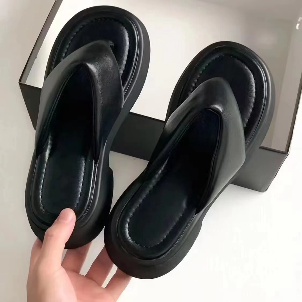 Dép Xỏ Ngón Đế Dày Thời Trang Dành Cho Nữ