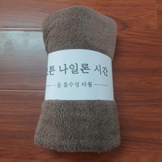 Khăn Tắm Lớn Khách Sạn Lông Cừu Hàn Quốc Cao Cấp 70*140 Dày Thấm Hút Tốt Sợi Cotton Tre 70x140