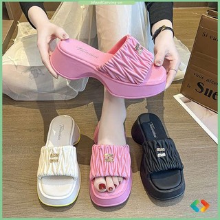 Dép sandal đế dày thời trang dành cho nữ