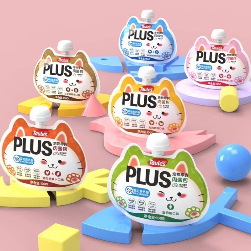 SÚP TAULES PLUS CHO MÈO TUÝT NẮP VẶN 100 GRAM SIÊU TIẾT KIỆM