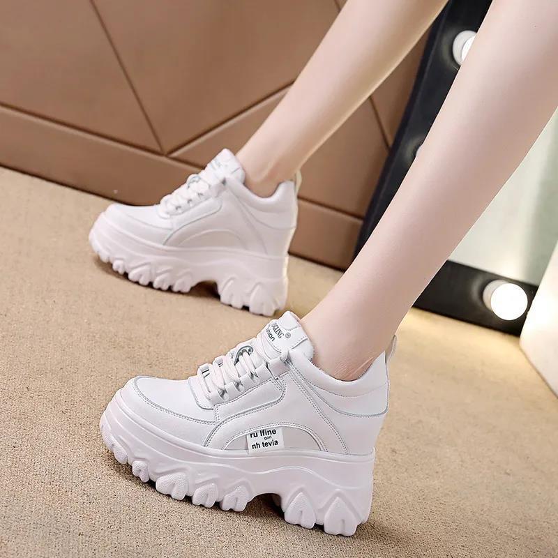 Giày Thể Thao Đế Dày 10cm Thời Trang Thu Đông Phong Cách Mới Cho Nữ 2022