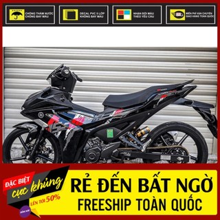 Tem rời exciter 155 - mẫu y16zr special đỏ đen