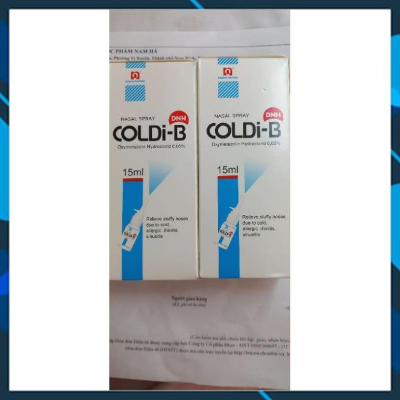 Chai xịt mũi Coldi B