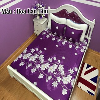 ((Hà Nội)) Bộ ra giường Drap Nệm Cotton Poly 3 Món 1m2 1m4 1m6 1m8 2m2 ( Ga trải giường + 2 áo gối ) - Bộ Ga Gối  GC21-G