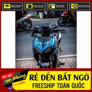 Tem rời Winner V2 - Mẫu Tem Lửa xanh đen