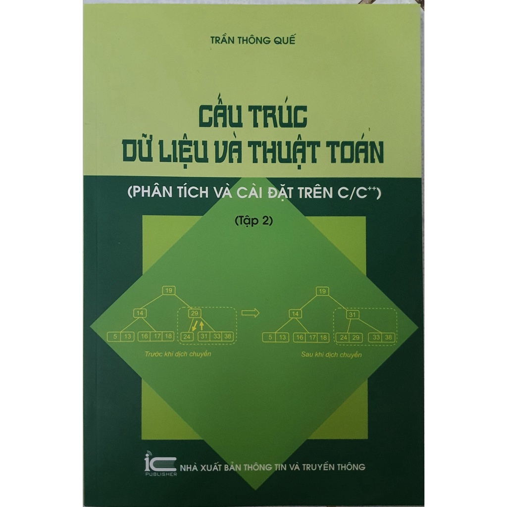 Sách Cấu trúc dữ liệu và thuật toán - Tập 2 (Phân tích và cài đặt trên C/C++)
