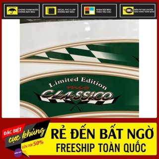 Tem Rời Dán Xe Mio Classicco Mẫu Zin