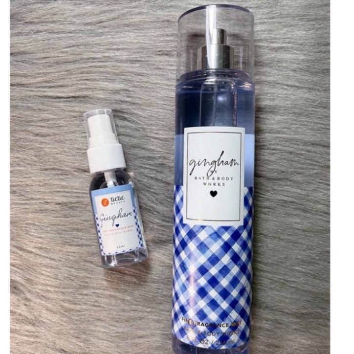 Body mist Gingham xịt thơm toàn thân - nước hoa mini_qt