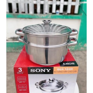 NỒI XỬNG HẤP SONY 2 TẦNG 26CM