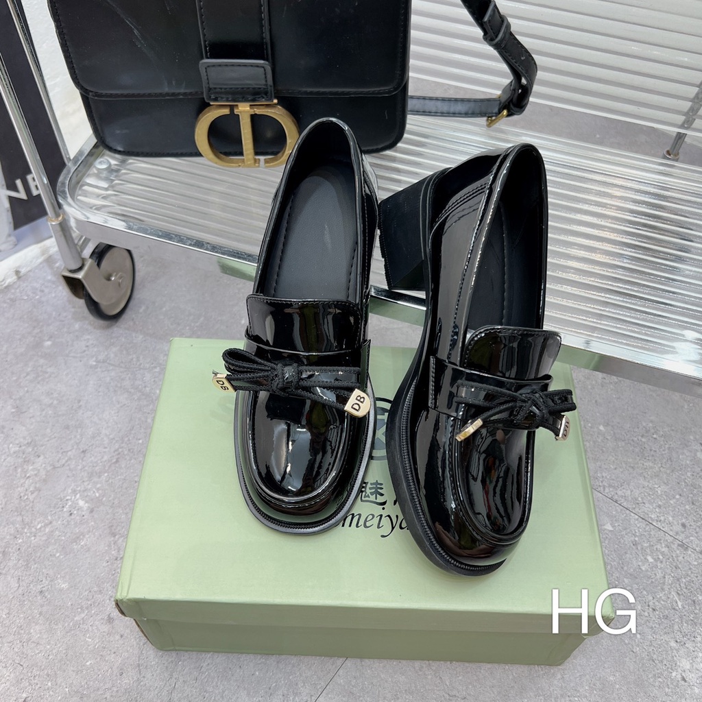 Giày nơ bóng mềm cao 5cm chất mềm fullbox Size 35-39