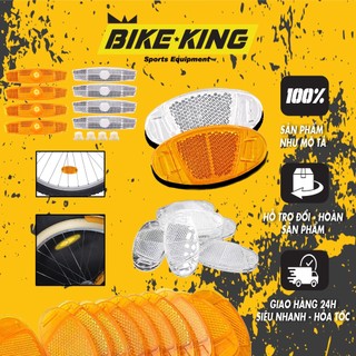 Miếng Phản Quang Gắn Tăm - Căm Xe Đạp Thể Thao Đa Kích Cỡ & Màu Sắc PQ