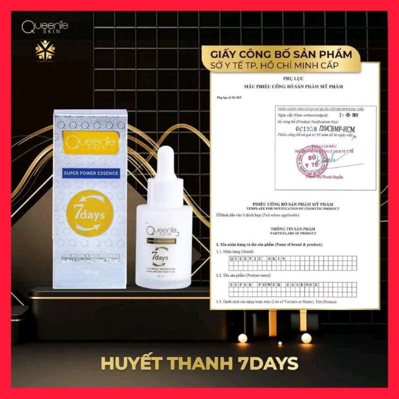 Serum huyết thanh chính hãng