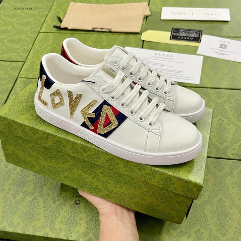 Giày 𝐆𝐆⚡️𝐅𝐑𝐄𝐄 𝐒𝐇𝐈𝐏⚡️ Giày thể thao GC ong thêu, rắn thêu, gIày Chun, GC LOVED thêu hàng đẹp cực chất nam nữ đủ size