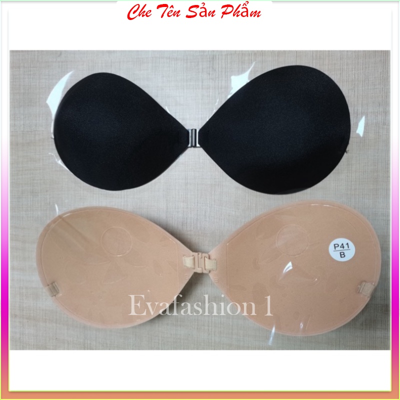 Tặng kèm dây trong - Áo dán nâng ngực đệm dày 6cm, áo cài trước tạo khe siêu nâng p41