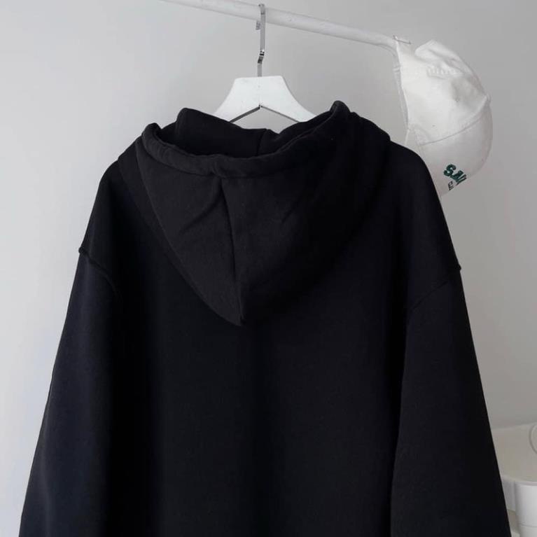 Áo Khoác Nỉ Bông Logo W.Z.S Tay Phồng Hàn Quốc Đẹp ❤ Áo Khoác Unisex Logo Mũ 2 Lớp