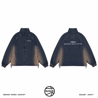 Áo Khoác Denim Wash Jacket Symbolic