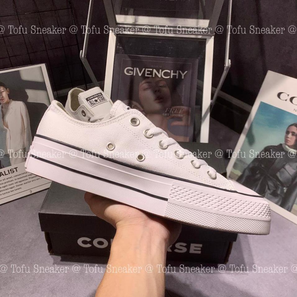 Giày thể thao Converse Chuck Taylor All Star Canvas Lift Platform - White,