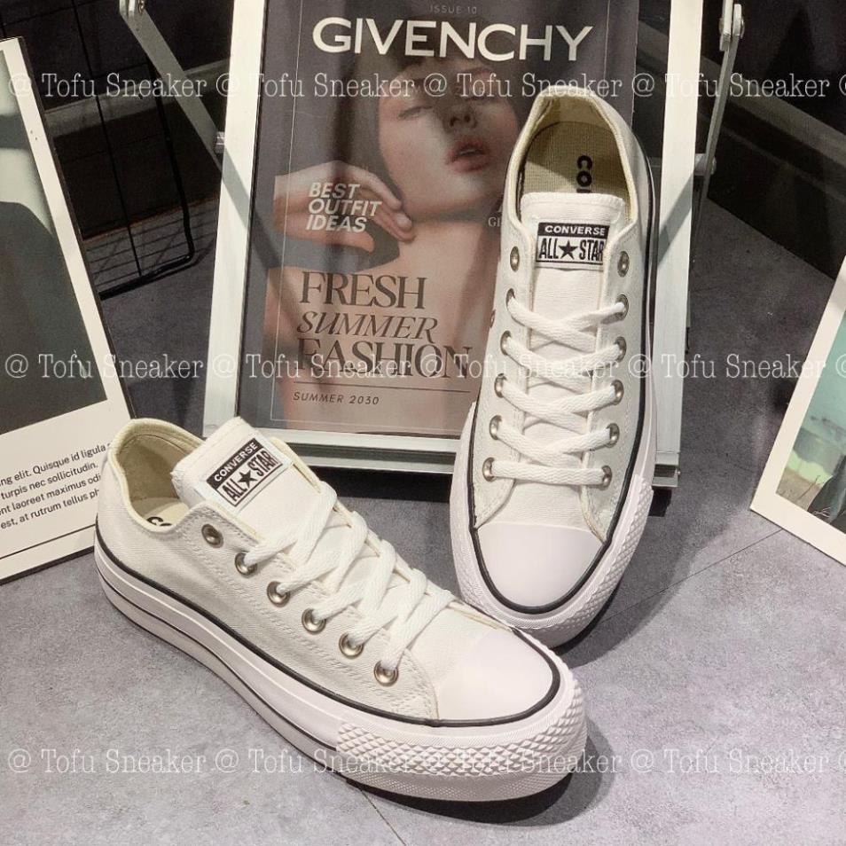 Giày thể thao Converse Chuck Taylor All Star Canvas Lift Platform - White,
