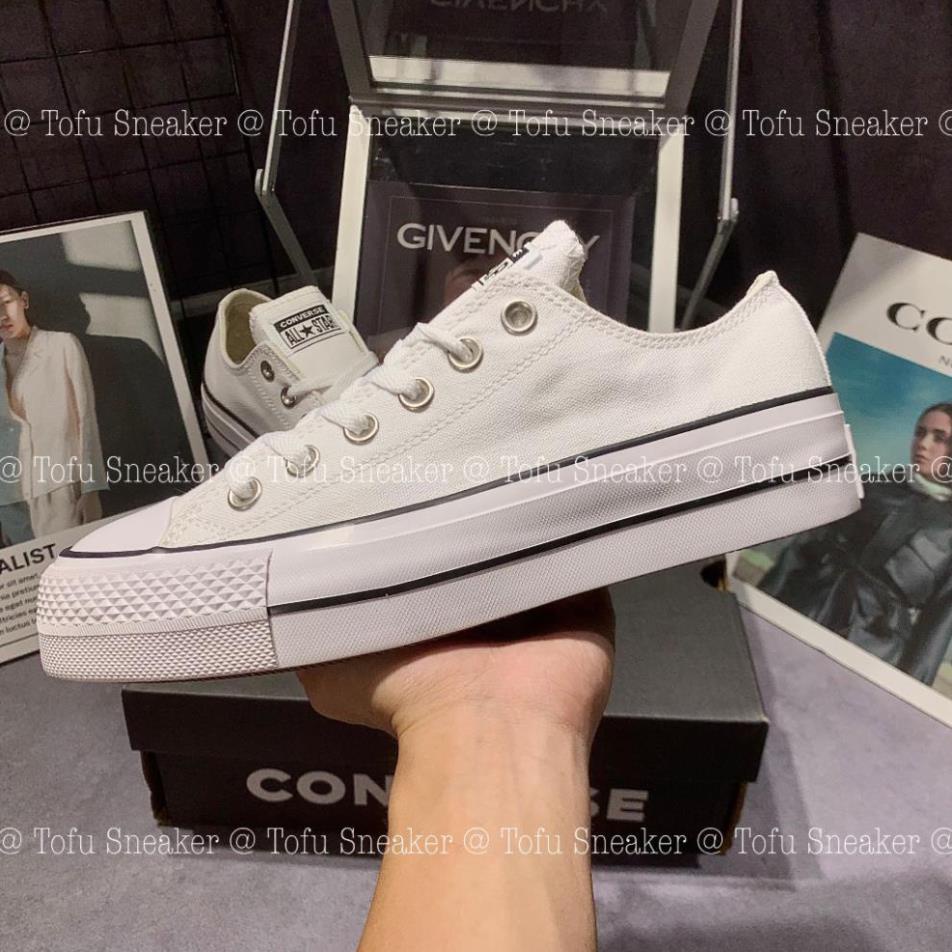 Giày thể thao Converse Chuck Taylor All Star Canvas Lift Platform - White,