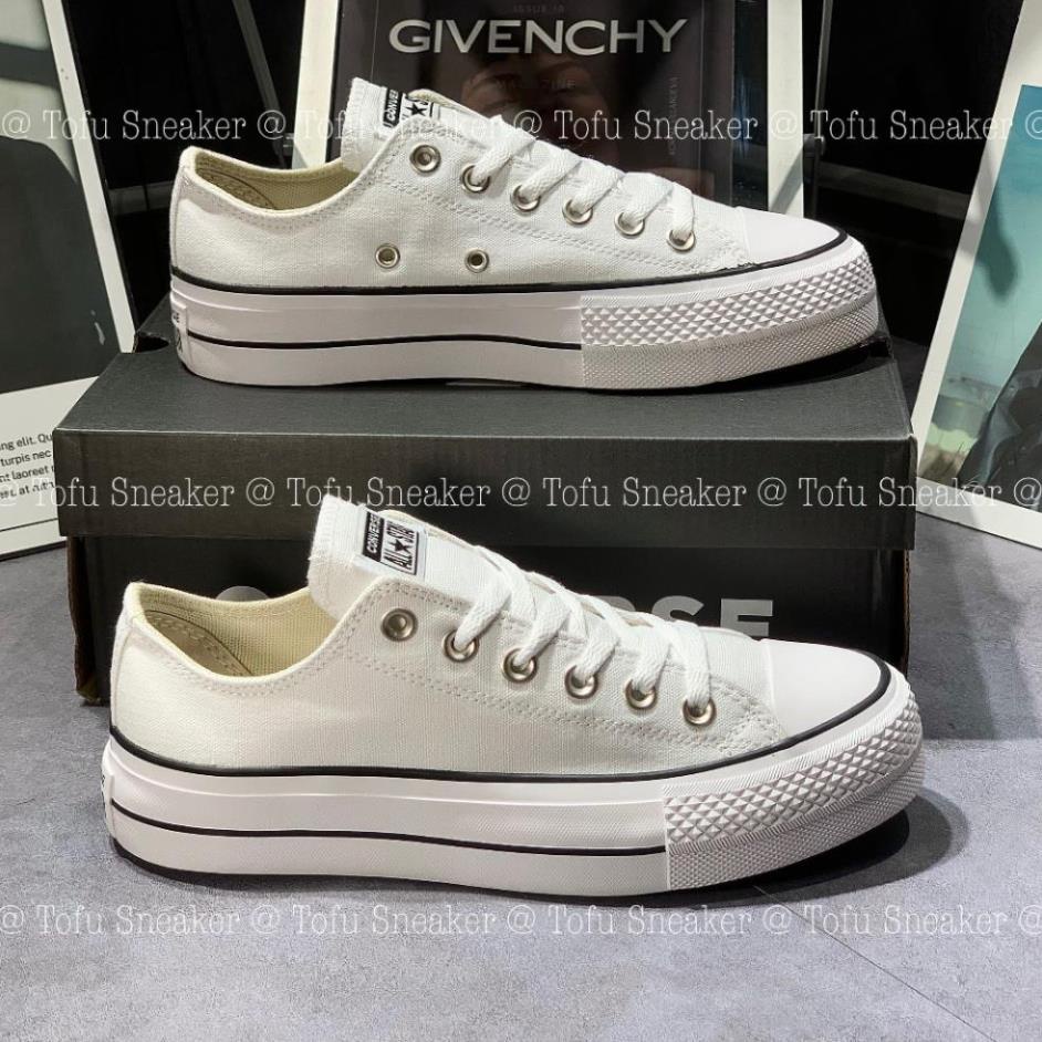 Giày thể thao Converse Chuck Taylor All Star Canvas Lift Platform - White,