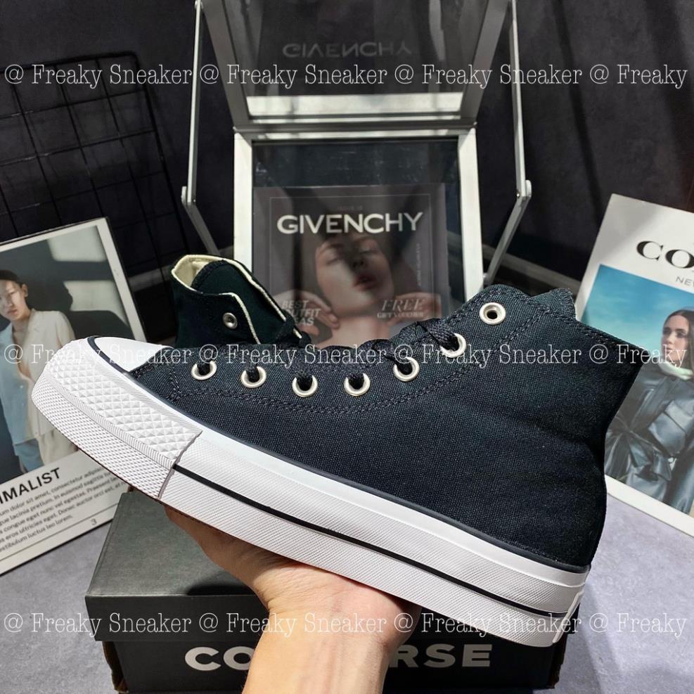 Giày thể thao Converse Chuck Taylor All Star Canvas Lift Platform - BLACK HIGH,