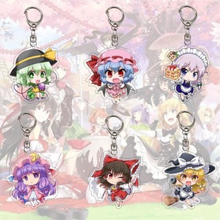 Móc Khóa acrylic Hình anime touhou mori Salili merchandise