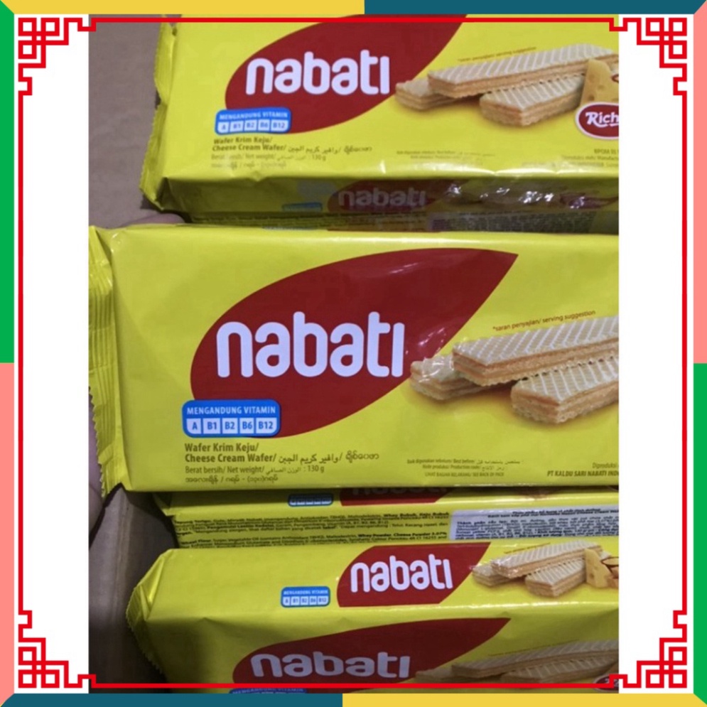 Bánh kem xốp Nabati Phô Mai/Socola 110g  taphoatoanngocc Shop Bố Ớt