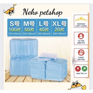 [ XẢ ] Tã lót ổ chó mèo size 100 cái và 50 cái