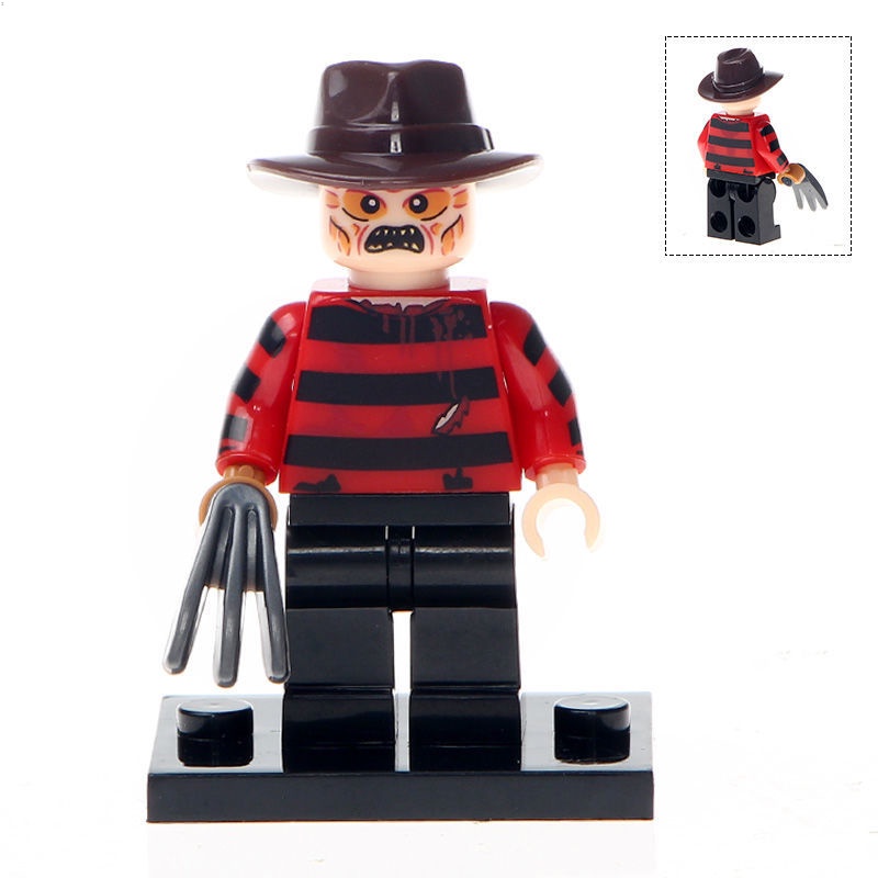Đồ Chơi Mô Hình lego Kinh Dị jason Hét Xây Dựng Cho Trẻ Em