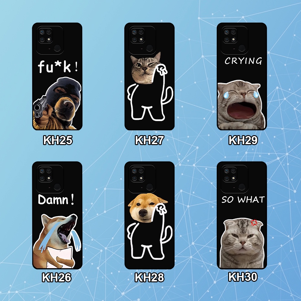 Ốp lưng Xiaomi Redmi 9C / Redmi 10C in hình chó mèo siêu ngầu