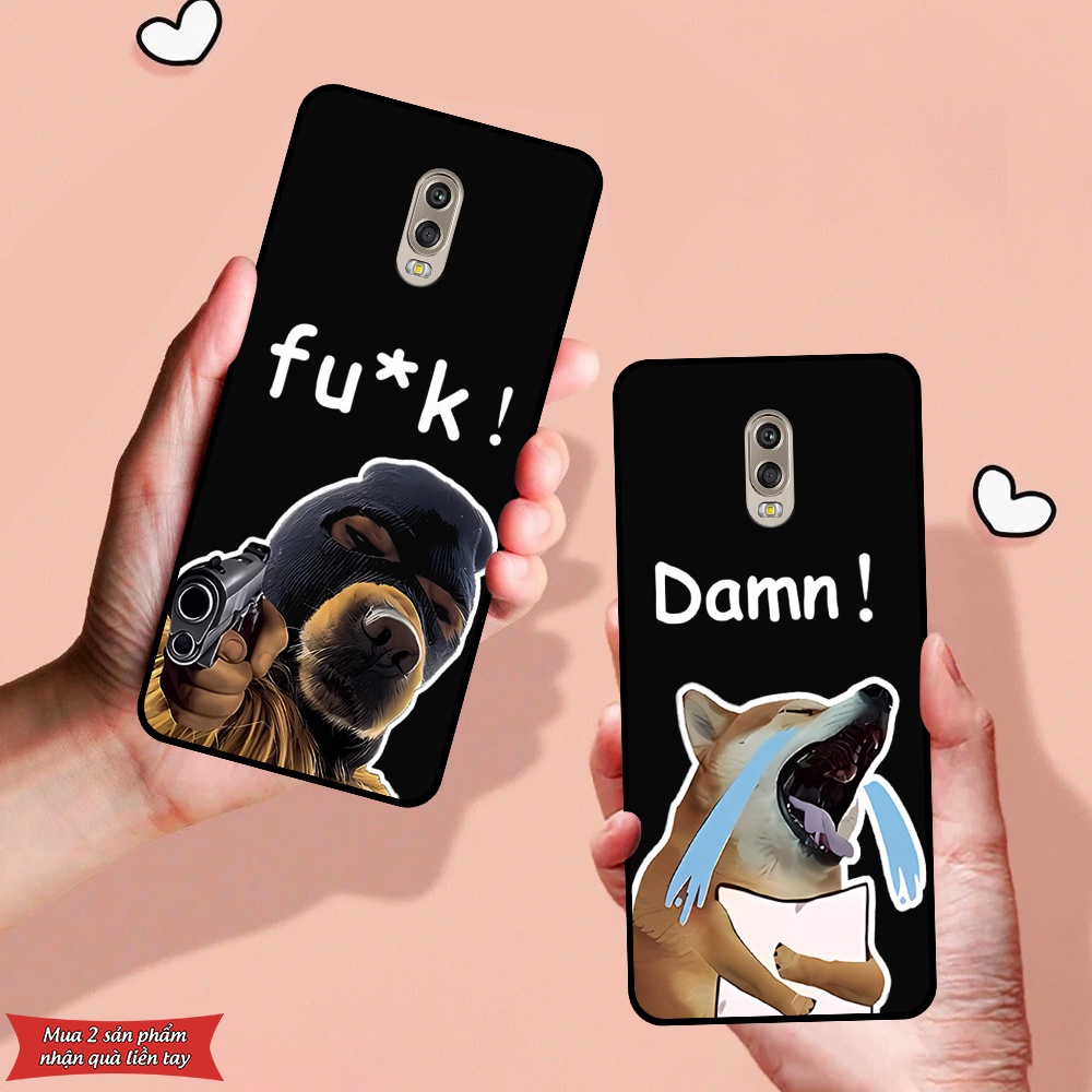 Ốp lưng Samsung J7 Plus in hình chó mèo siêu ngầu