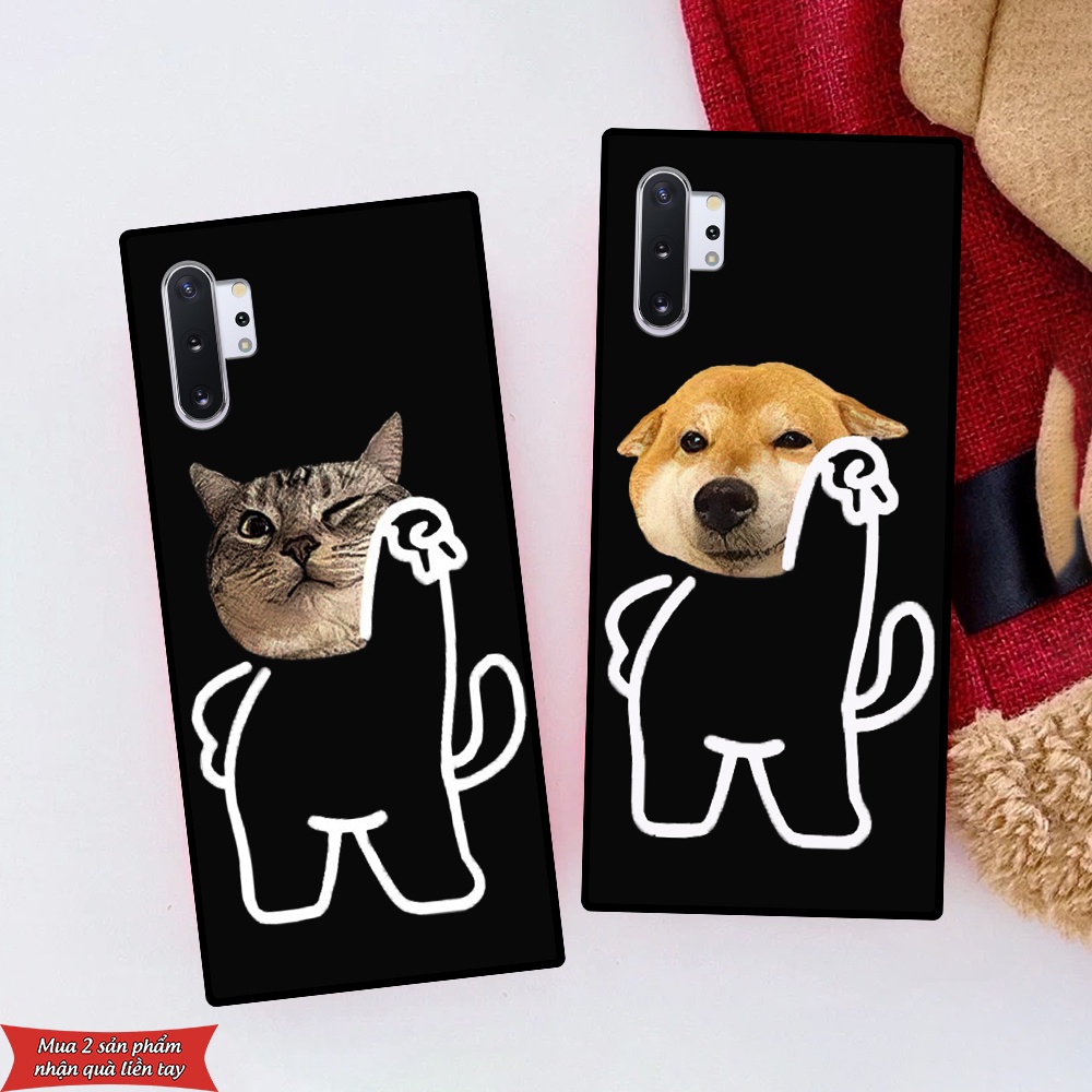 Ốp lưng Samsung Note 10 / Note 10 Plus / Note 10+ in hình chó mèo siêu ngầu