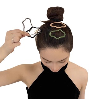 Sét 2 Kẹp tóc mái hình đám mây nhiều màu