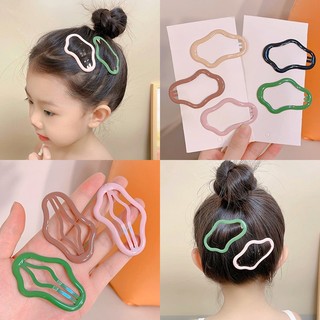 Kẹp tóc mái hình đám mây nhiều màu