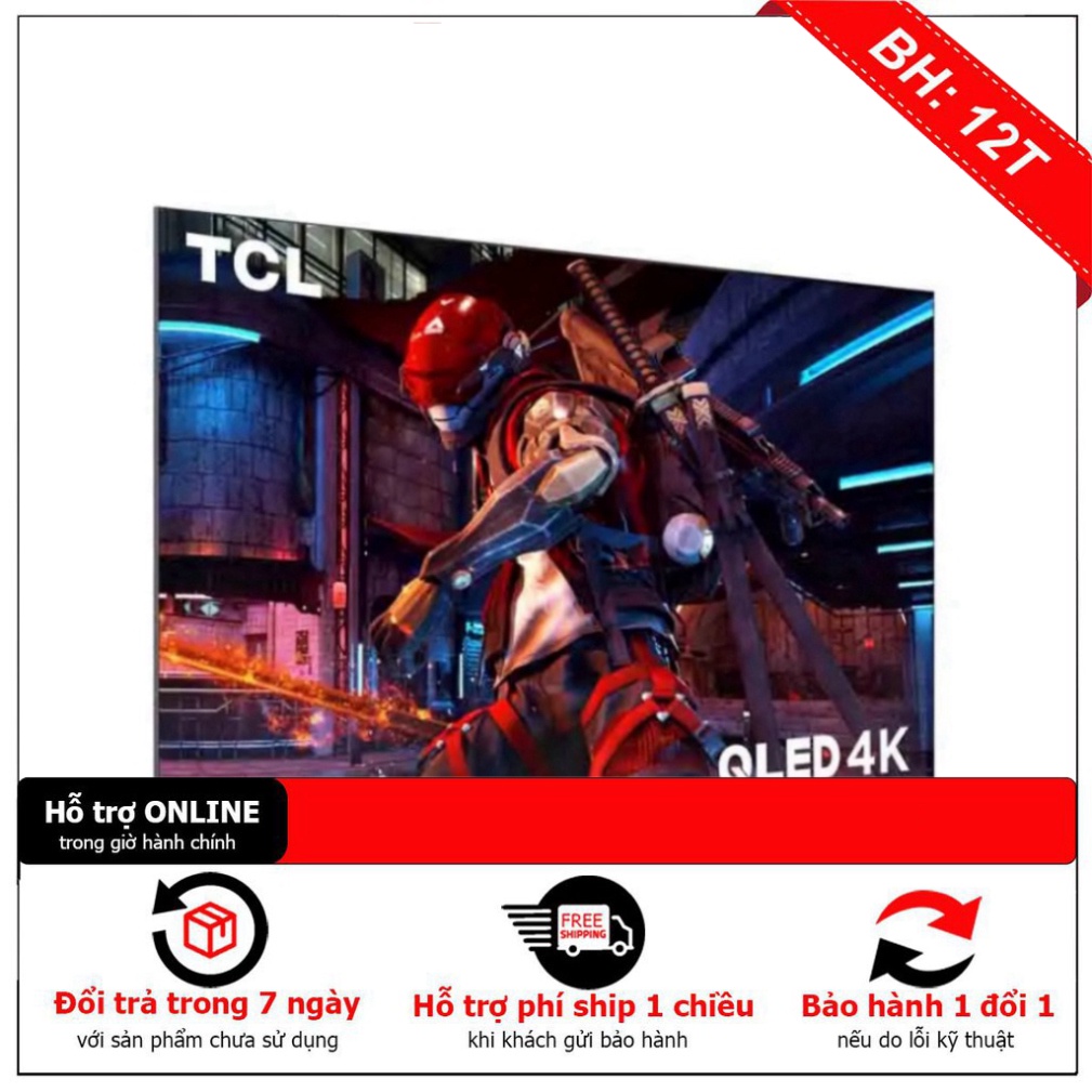 Google Tivi QLED TCL 4K 55 inch 55C745 -- tìm kiếm bằng giọng rời xa cần sử dụng remote tiện lợi. HÀNG MỚI 100% Nguyên T