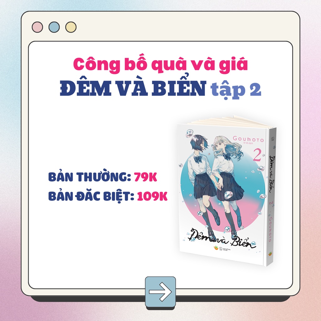 Truyện tranh Đêm và biển - Tập 2 - Girls Love - AZVietNam